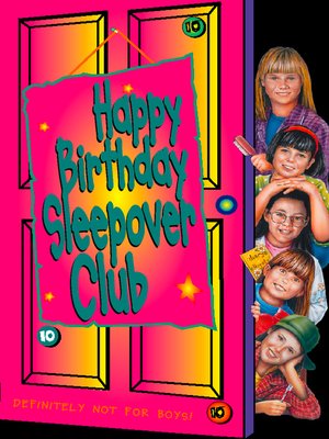 cover image of Happy Birthday, Sleepover Club